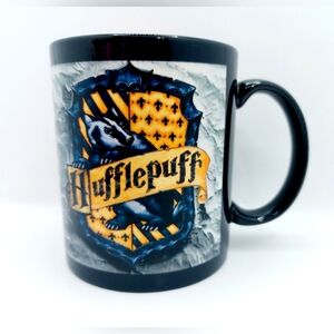 Harry‎ Potter Sorcerer's Stone Hufflepuff Coffee Cup Mug Rare Vintage XPRES 2000